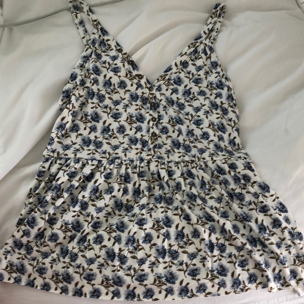 Floral tank top